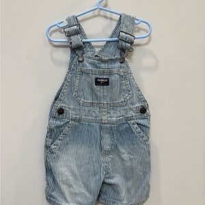 OshKosh B'gosh Classic Blue Pinstripe Overalls